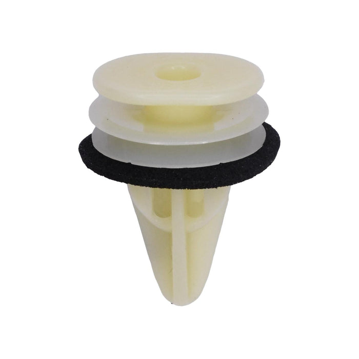 Auveco # 25543 Rocker molding Clip with Sealer Subaru 909130191. Qty 15.