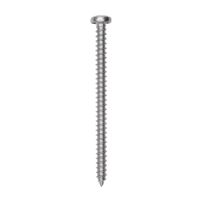 Auveco # 25574 #6 X 2. 18-8 Stainless Phillips Pan Head Tapping Screw Qty. 50