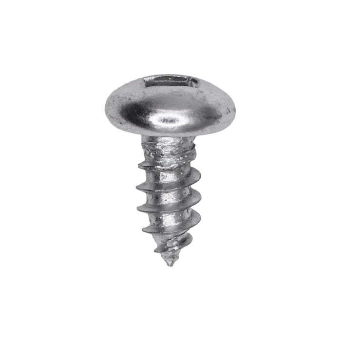 Auveco # 25706 Square Drive Pan Head Tapping Screw #8 x 3/8 in. Zinc. Qty 100.