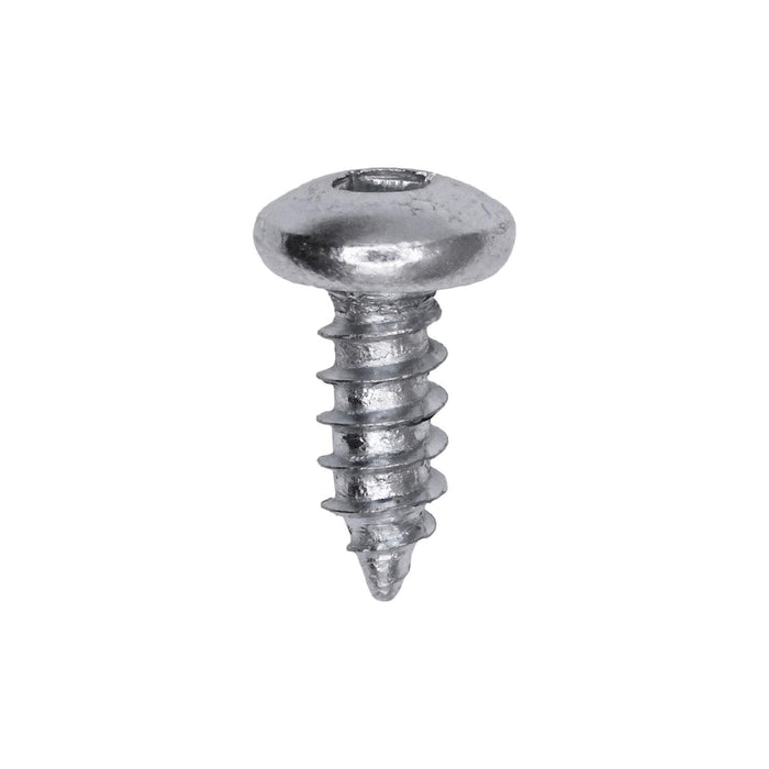 Auveco # 25714 Square Drive Pan Head Tapping Screw #10 x 1/2 in. Zinc. Qty 100.