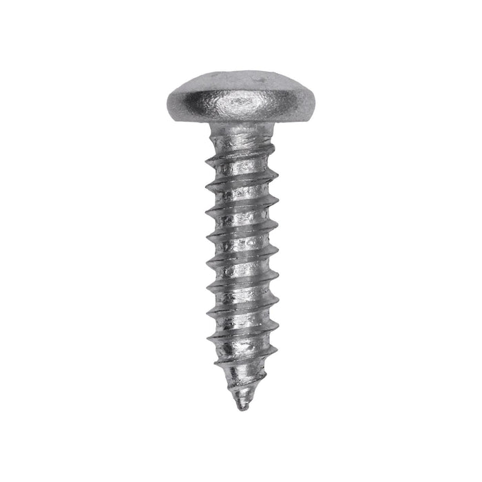 Auveco # 25715 Square Drive Pan Head Tapping Screw #10 x 3/4 in. Zinc. Qty 100.