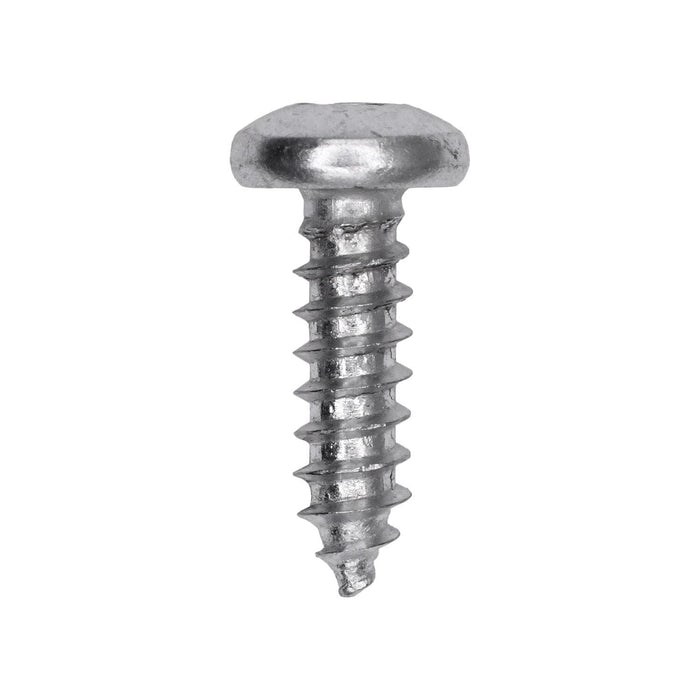 Auveco # 25720 Square Drive Pan Head Tapping Screw #12 x 3/4 in. Zinc. Qty 100.