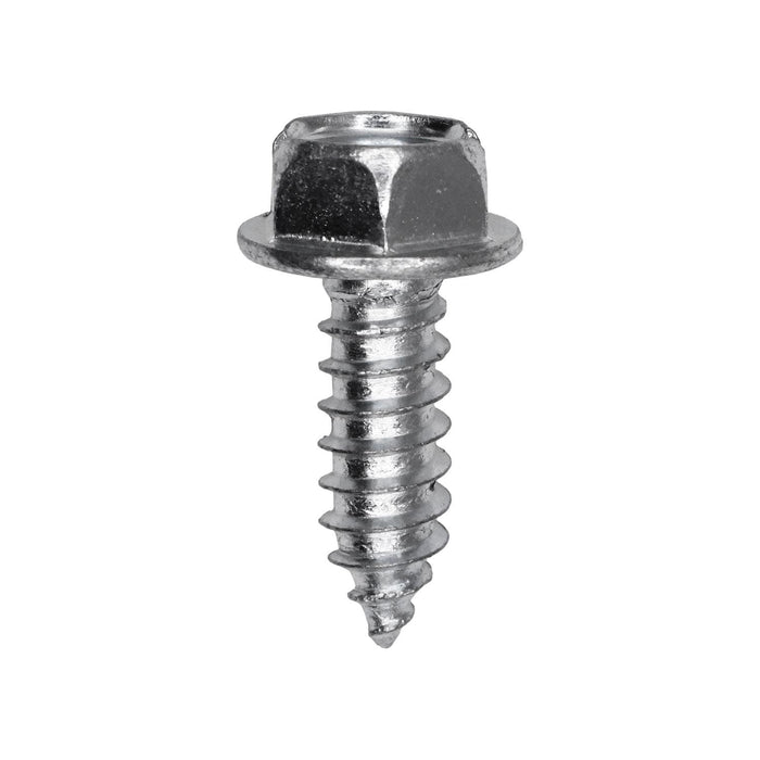 Auveco # 25734 Slotted Hex Washer Head Tapping Screw #14 x 3/4 in. Zinc. Qty 100.
