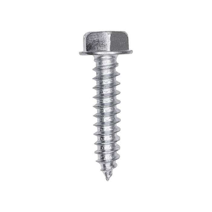 Auveco # 25742 Slotted Hex Washer Head Tapping Screw 5/16 in. x 1-1/2 in. Zinc. Qty 100.