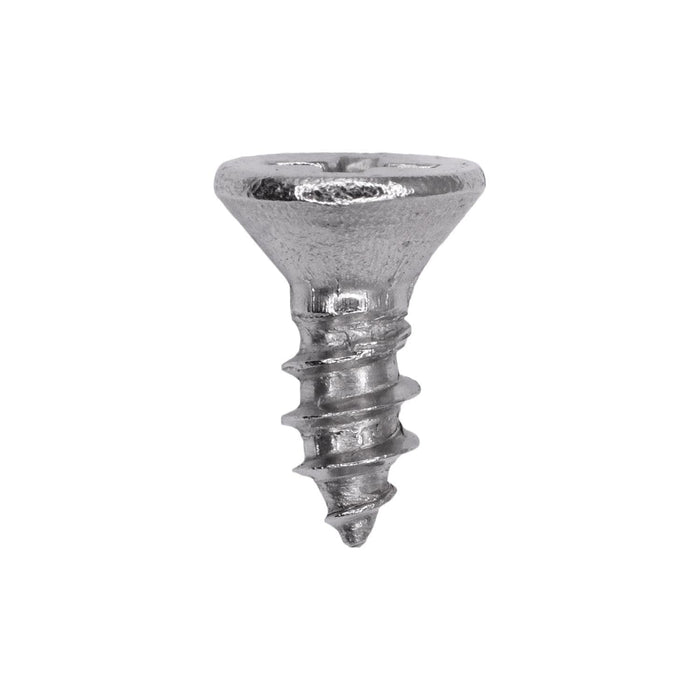 Auveco # 25751 Phillips Flat Head Sheet Metal Screw #6 x 3/8 in. 18-8 Stainless Steel. Qty 50.
