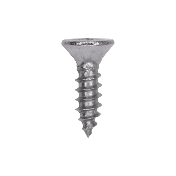 Auveco # 25752 Phillips Flat Head Sheet Metal Screw #6 x 1/2 in. 18-8 Stainless Steel. Qty 50.