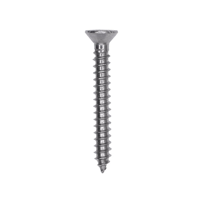 Auveco # 25757 Phillips Flat Head Sheet Metal Screw #6 x 1-1/8 in. 18-8 Stainless Steel. Qty 50.