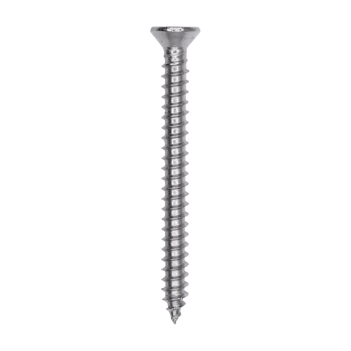 Auveco # 25760 Phillips Flat Head Sheet Metal Screw #6 x 1-1/2 in. 18-8 Stainless Steel. Qty 50.