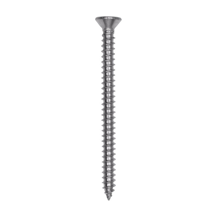 Auveco # 25762 Phillips Flat Head Sheet Metal Screw #6 x 1-3/4 in. 18-8 Stainless Steel. Qty 50.