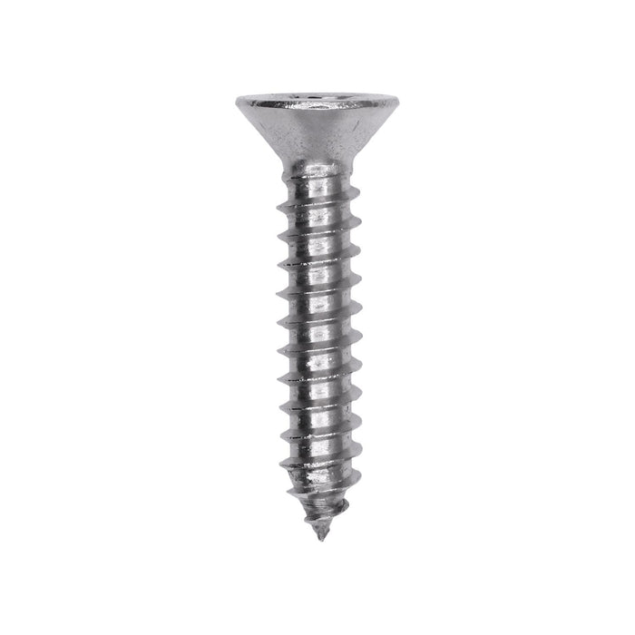 Auveco # 25795 Phillips Flat Head Sheet Metal Screw #12 x 1-1/8 in. 18-8 Stainless Steel. Qty 25.