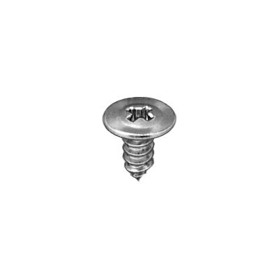 Auveco No 10642 8 X 3/8 Phillips Oval Washer Head Tapping Screw Zinc, Quantity 100