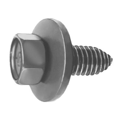 Auveco No 11109 Body Bolt 3/8-16 X 1 Hex Head SEMS 1 Outside Diameter Phosphate, Quantity 25