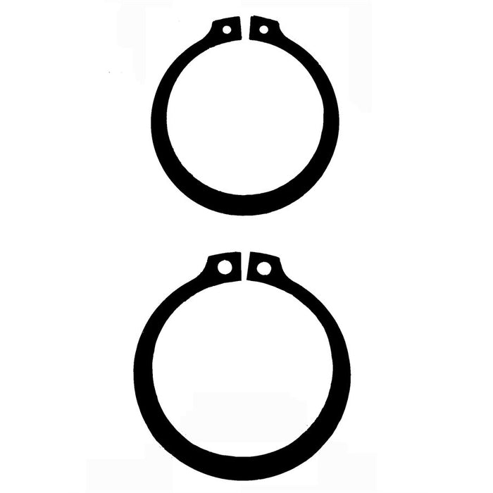 Auveco No 11507 35mm External Retaining Rings Din 1400 Phosphate/Oil, Quantity 50