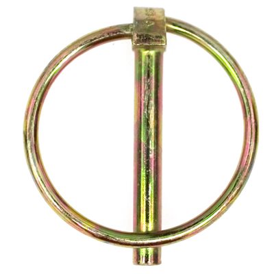 Auveco No 11736 1/4 Outside Diameter X 2-1/8 Long Lynch Pins W/Rings, Quantity 10