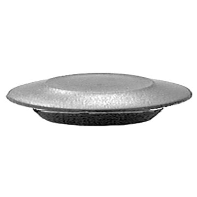 Auveco No 11749 Flush Sheet Metal Plug Plastic 1 Hole Black, Quantity 100