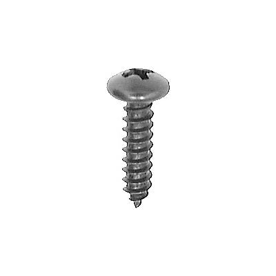 Auveco No 11922 10 X 3/4 Phillips Pan Head Tapping Screw Black Oxide, Quantity 100