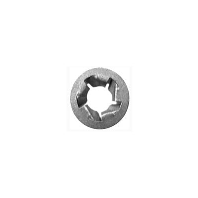 Auveco No 12122 Pushnut Bolt Retainer M5-8 11mm Outside Diameter Zinc, Quantity 100