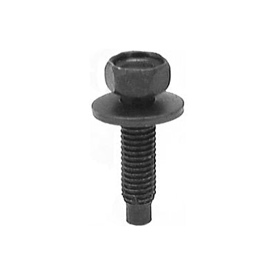 Auveco No 12232 M5-08 X 20mm Hex Head SEMS Thread Cutting Screw, Quantity 50