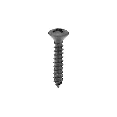 Auveco No 12796 Phillips Oval Head 6 X 3/4 Tapping Screw Black Oxide, Quantity 100