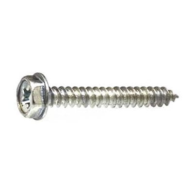 Auveco No 13727 Acorn Hex Washer Head Tapping Screw6 X 3/4 Zinc, Quantity 100