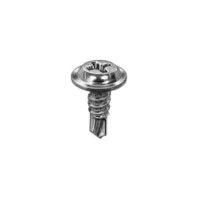 Auveco No 15172 Phillips Washer Head Teks Tapping Screw 8X1/2, Quantity 100