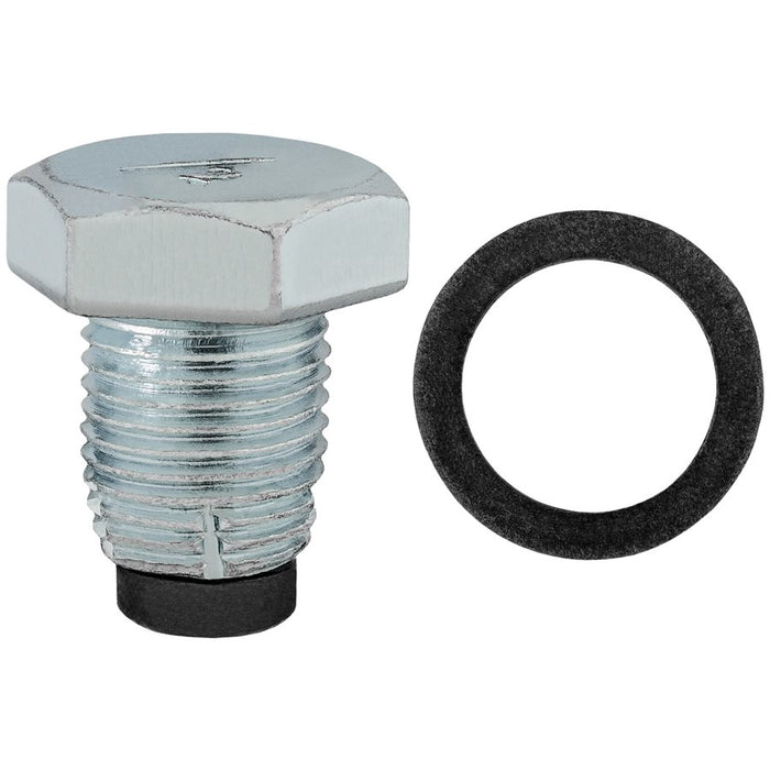 Auveco No. 17145 Magnetic Drain Plug 1/2" Single Oversize W/Gasket, Quantity - 2
