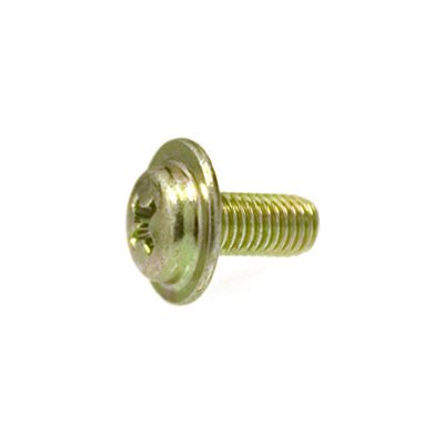Auveco No 18779 Phillips Pan Washer Head License Plate Screw M5-8 X 12mm, Quantity 100