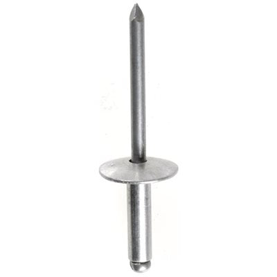 Auveco No 19056 Panel Blind Aluminum Rivet 3/16 Diameter 3/8-1/2 Grip, Quantity 50
