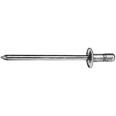 Auveco No 19406 Chrysler Specialty Rivet 1/8 Diameter 1/16-1/4 Grip, Quantity 50