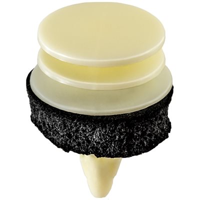 Auveco No 19428 GM Trim Panel Retainer W/ Sealer White Nylon, Quantity 25