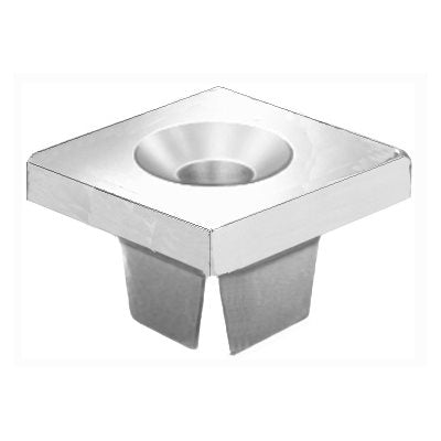 Auveco No 20351 Honda Nylon Nut 16mm X 16mm Head Size 8mm Stem Length, Quantity 25