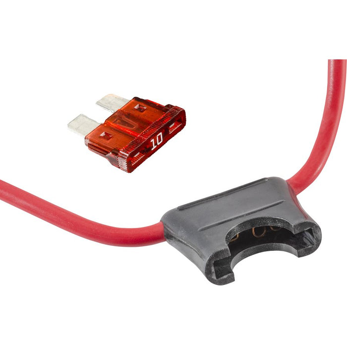Auveco Item 23546 Moulded In-Line Ato/Atc 10Amp Fuse Holder W/Fuse Quantity 10