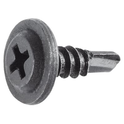 Auveco Item 23909 Phillips Washer Head TS W/ Tek Point M42-141 X 12mm Black Quantity 100