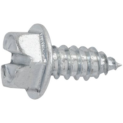 Auveco Item 24140 Slotted Hex Washer Head TS 14 X 5/8 Zinc Quantity 100