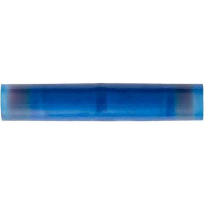 Auveco 25020 Heatless Moisture Resistant Butt Connector 16-14 Gauge, Blue Qty 10