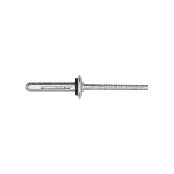 Auveco # 25486 M5.2 Dome Aluminum Watertight Folding Rivet 4.7-9.5 Grip. Qty 50.