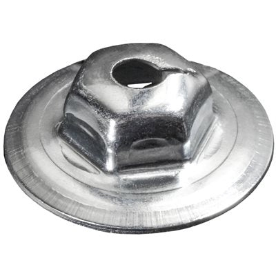 Auveco No 2558 Washer Lock Nut 10-24 3/4 Outside Diameter 3/8 Hex, Quantity 100