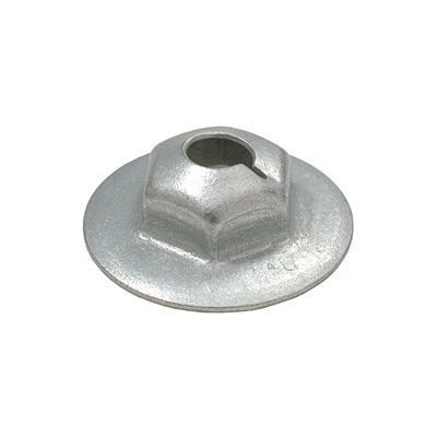 Auveco No 2562 Washer Lock Nut 1/4-20 13/16 Outside Diameter 7/16 Hex, Quantity 100