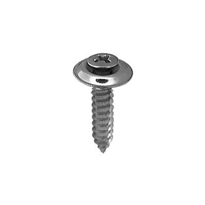 Auveco No 2751 8 X 3/4 Phillips Oval Head SEMS Tap Screw Countersunk Chr, Quantity 100