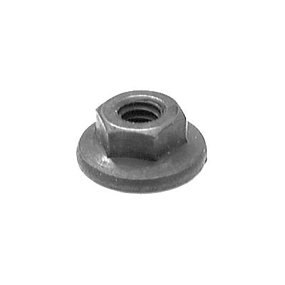 Auveco No 2769 Spin Lock Nut W/ Serrations 1/4-20 Thread 11/16 Outside Diameter, Quantity 100