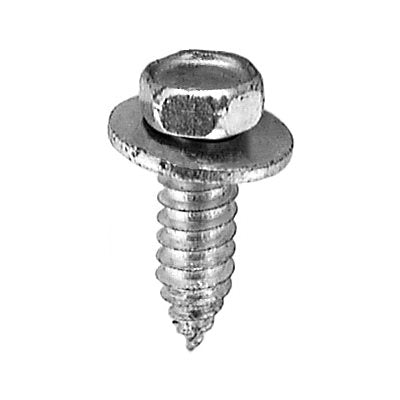Auveco No 2994 5/16 X 1 Hex Head SEMS Tapping Screw Zinc, Quantity 100