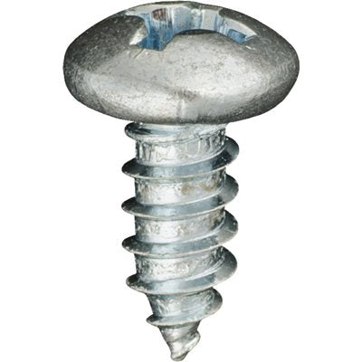 Auveco No 3085 12 X 1/2 Phillips Pan Head Tapping Screw Zinc, Quantity 100