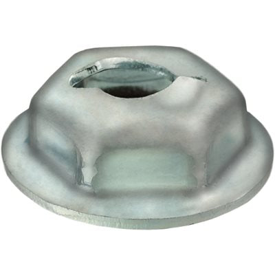 Auveco No 3403 Thread Cutting Nut 1/8 Stud Size 7/16Washer Diameter, Quantity 200