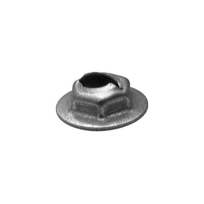 Auveco No 3405 Thread Cutting Nut 1/4 Stud Size 11/16 Washer Diameter, Quantity 200