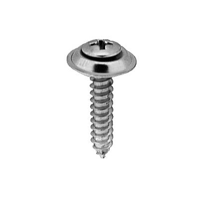 Auveco No 3467 10 X 1 8 Head Phillips Oval Head SEMS Washer Tap Scrw, Quantity 100