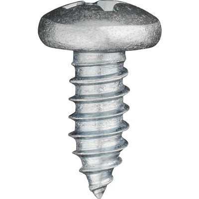 Auveco No 5632 14 X 5/8 Phillips Pan Head Tapping Screw Zinc AB, Quantity 100