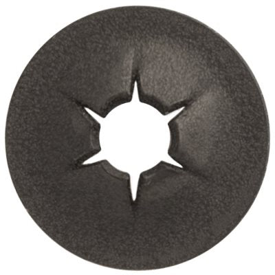 Auveco No 8861 Push-On Retainer for 1/16 Stud 3/16 Outside Diameter, Quantity 100