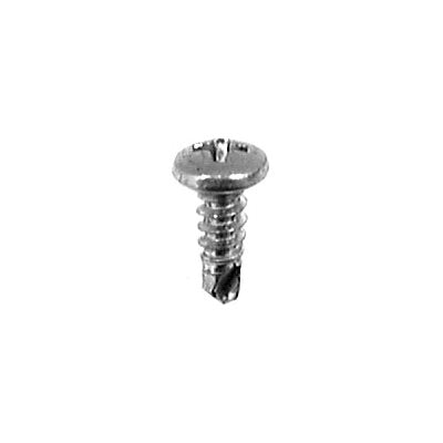 Auveco No 9604 8-18 X 7/16Phillips Pan Head 2 Teks Screw Zinc, Quantity 100