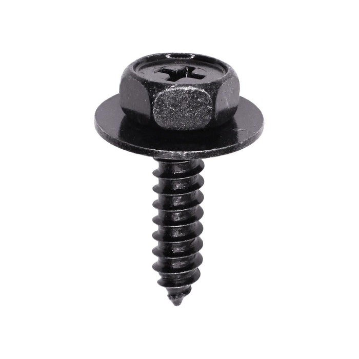 Auveco # 25503 Hex Head Tapping Screw with Sems Washer Hyundai & Kia 86579-3K000. Qty 50.
