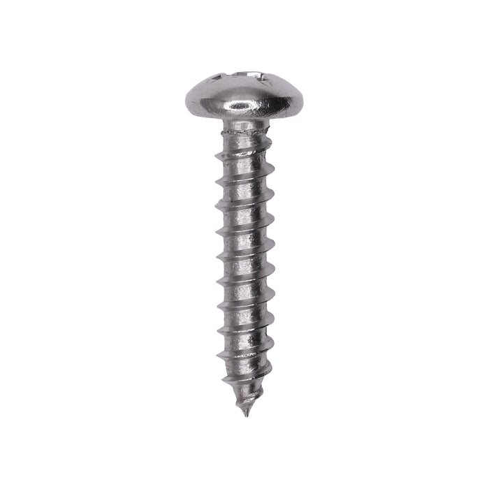 Auveco # 25582 #8 X 2. 18-8 Stainless Phillips Pan Head Tapping Screw Qty. 50